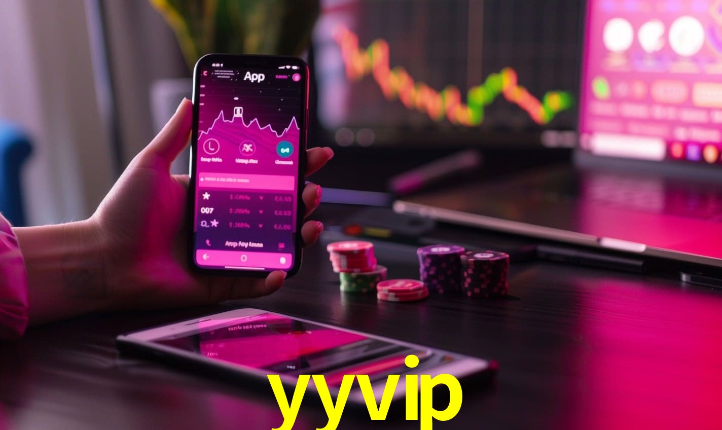 Comparação APP mobile vs versão web da yyvip